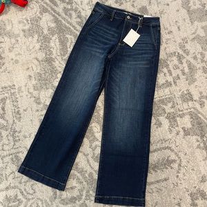NEW KanCan High Rise Wide Leg Jeans